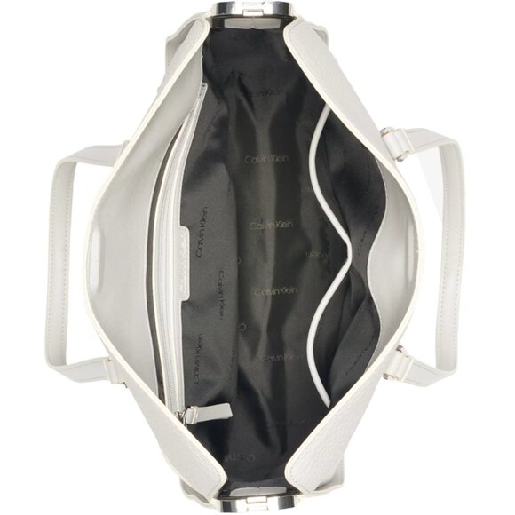 Calvin Klein Fay Convertible Tote Bag in Dove Grey. NWT. - Picture 2 of 11